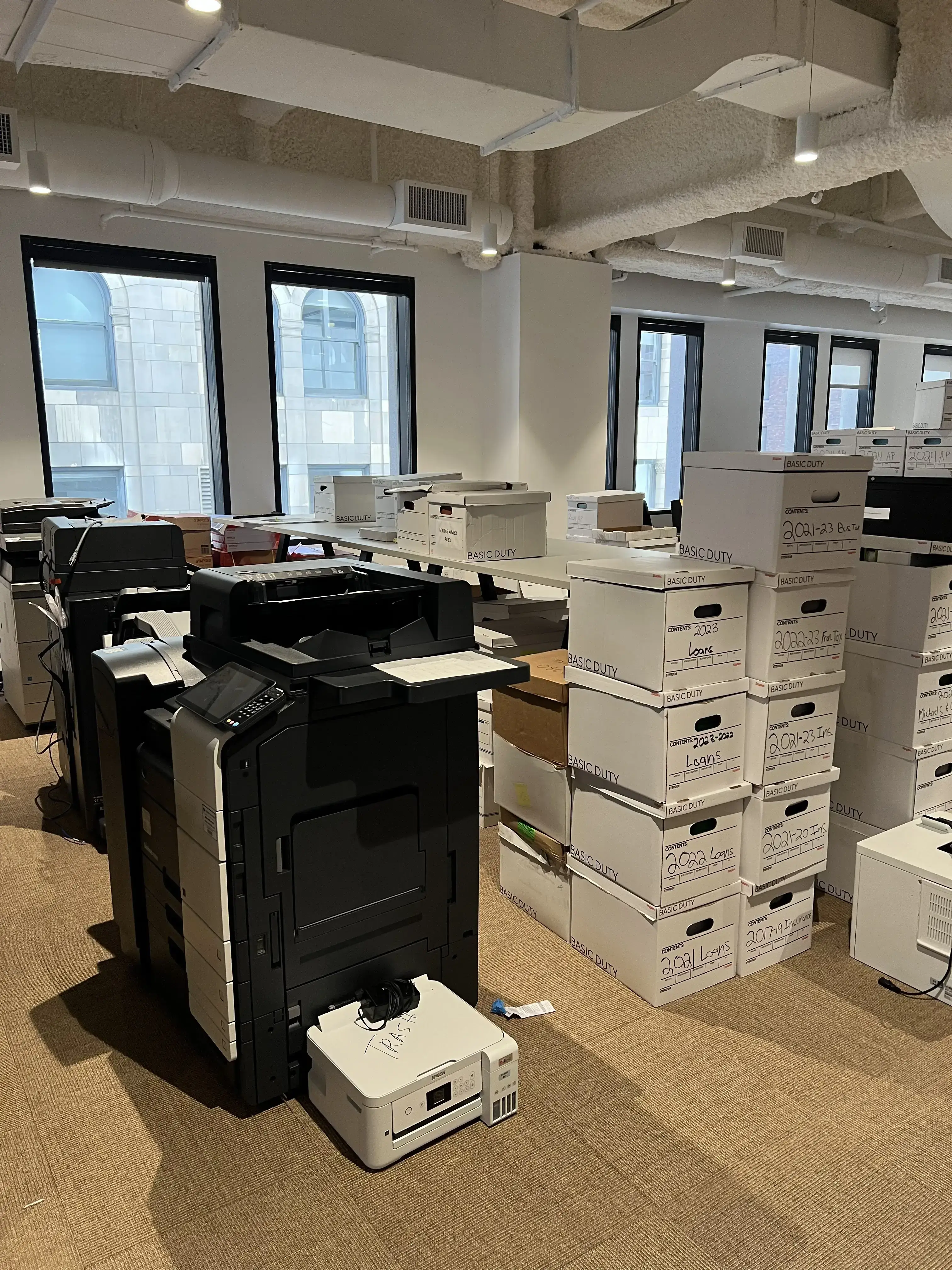 Office moving services in Burbank