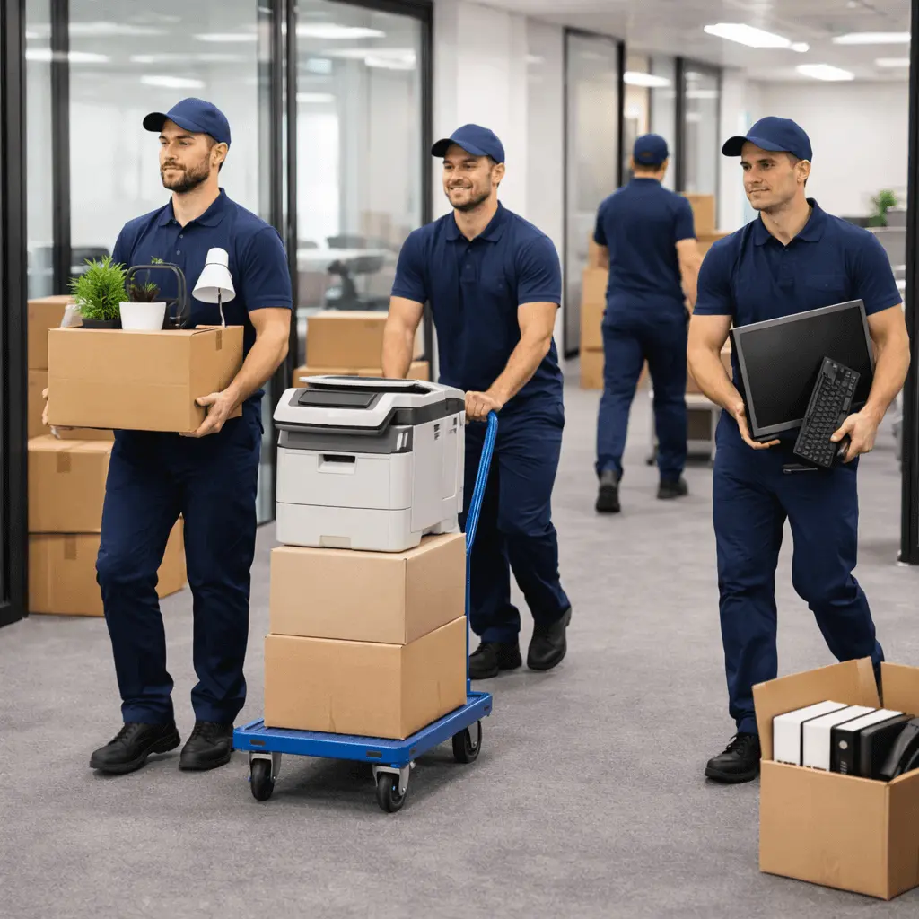 Office moving services in Pasadena