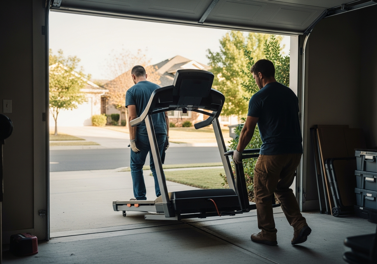 Treadmill moving services