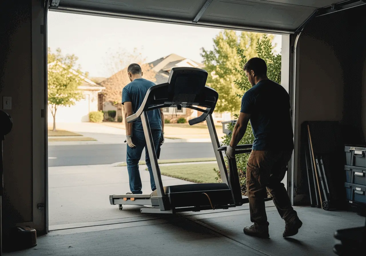 Treadmill moving services